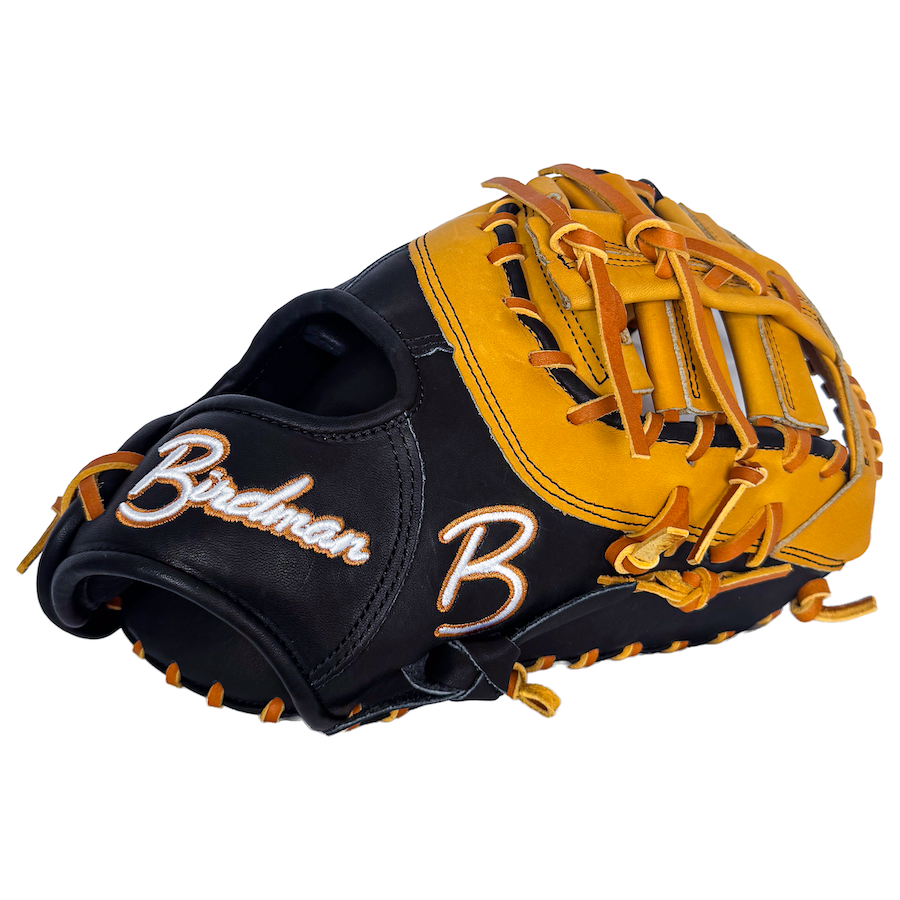 Birdman 13" Tan/Black First Base Wingman Series Glove