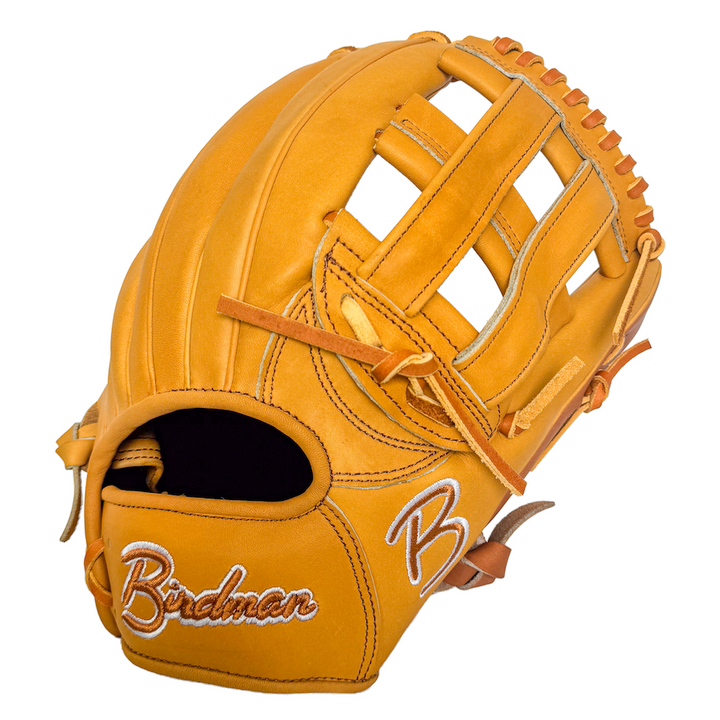 Birdman 12.75" Tan H Web Outfield Wingman Series Glove