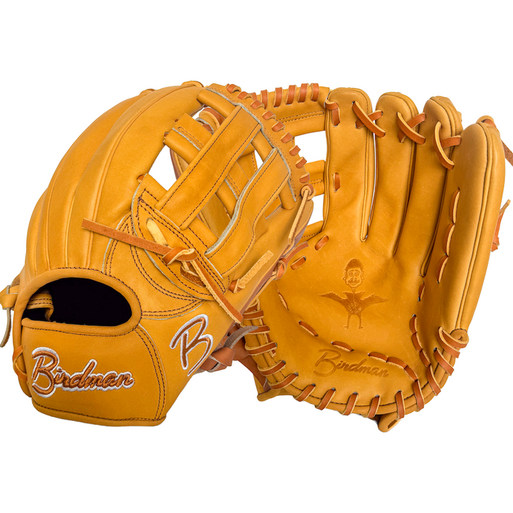 Birdman 12.75" Tan H Web Outfield Wingman Series Glove