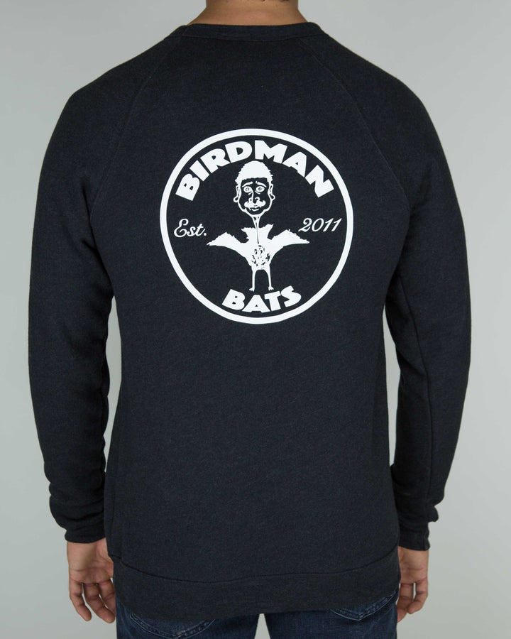 Birdman Bats Fleece Pullover Sweatshirt