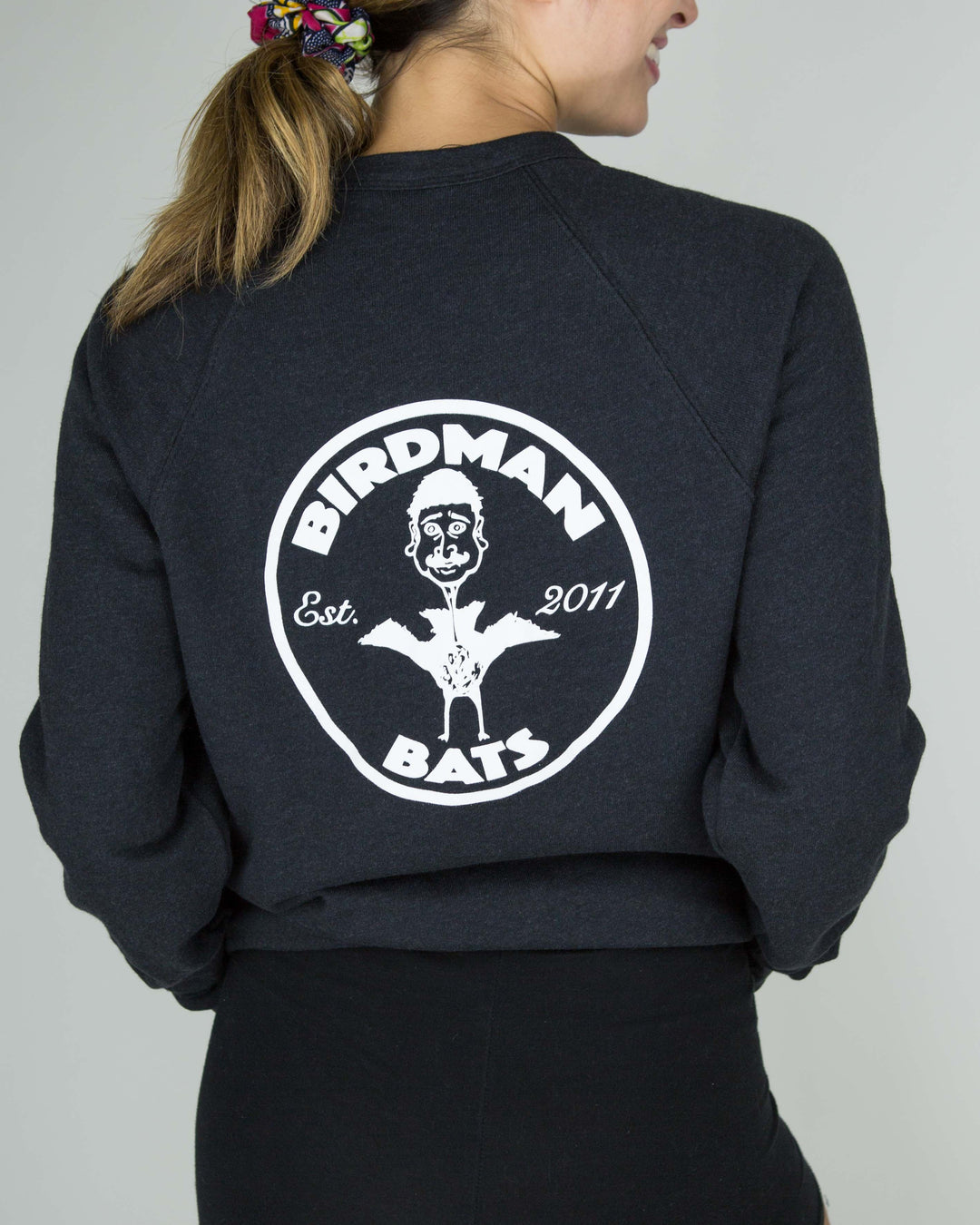Birdman Bats Fleece Pullover Sweatshirt