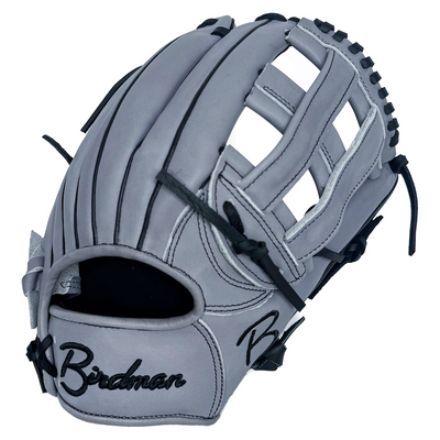 Birdman Kip 12.75" Grey H Web Outfield Glove