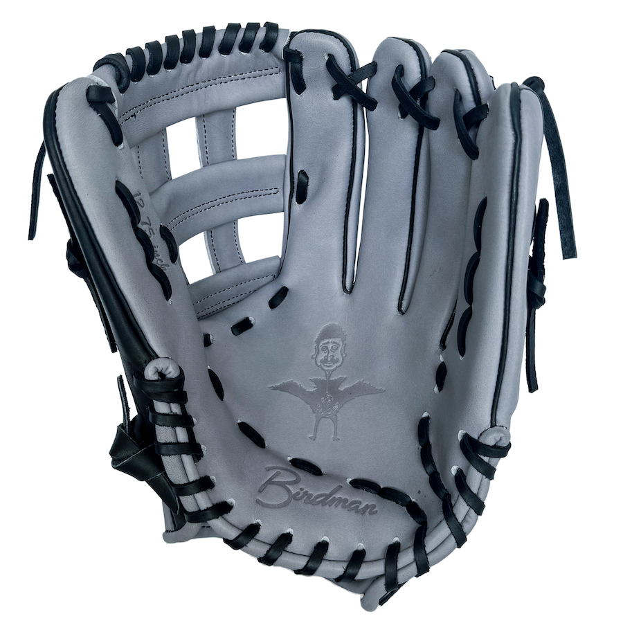 Birdman Kip 12.75" Grey H Web Outfield Glove