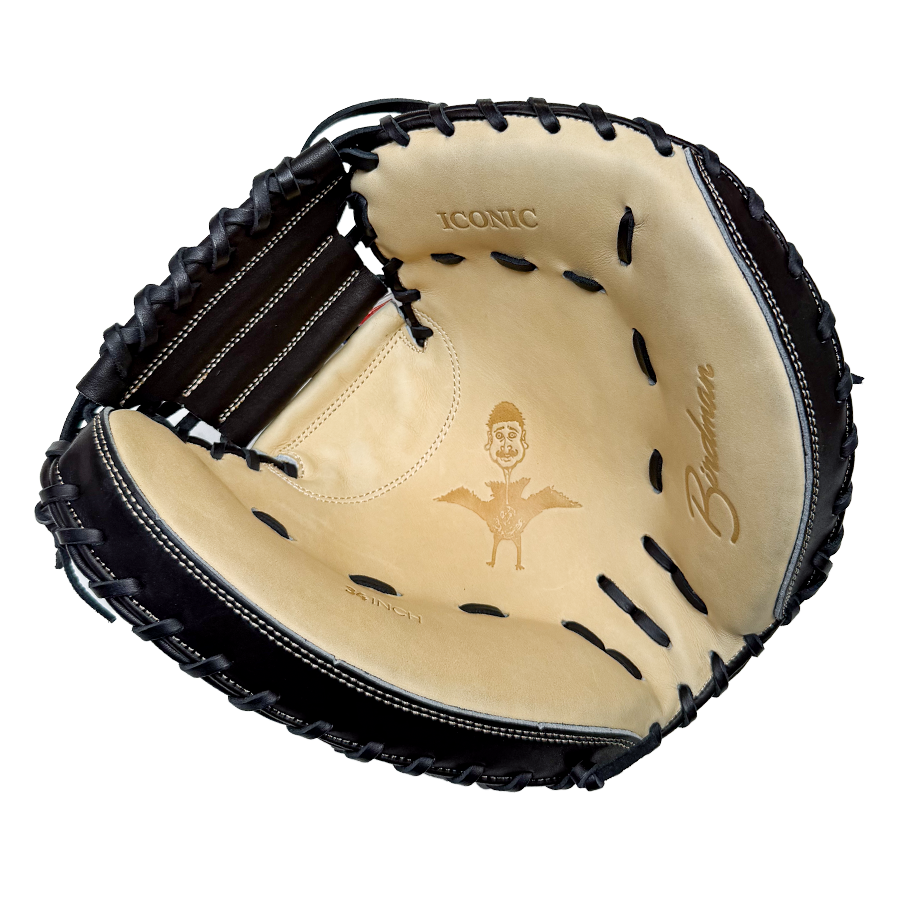 Birdman 34" Catcher Black with Blonde Palm Iconic Series Glove